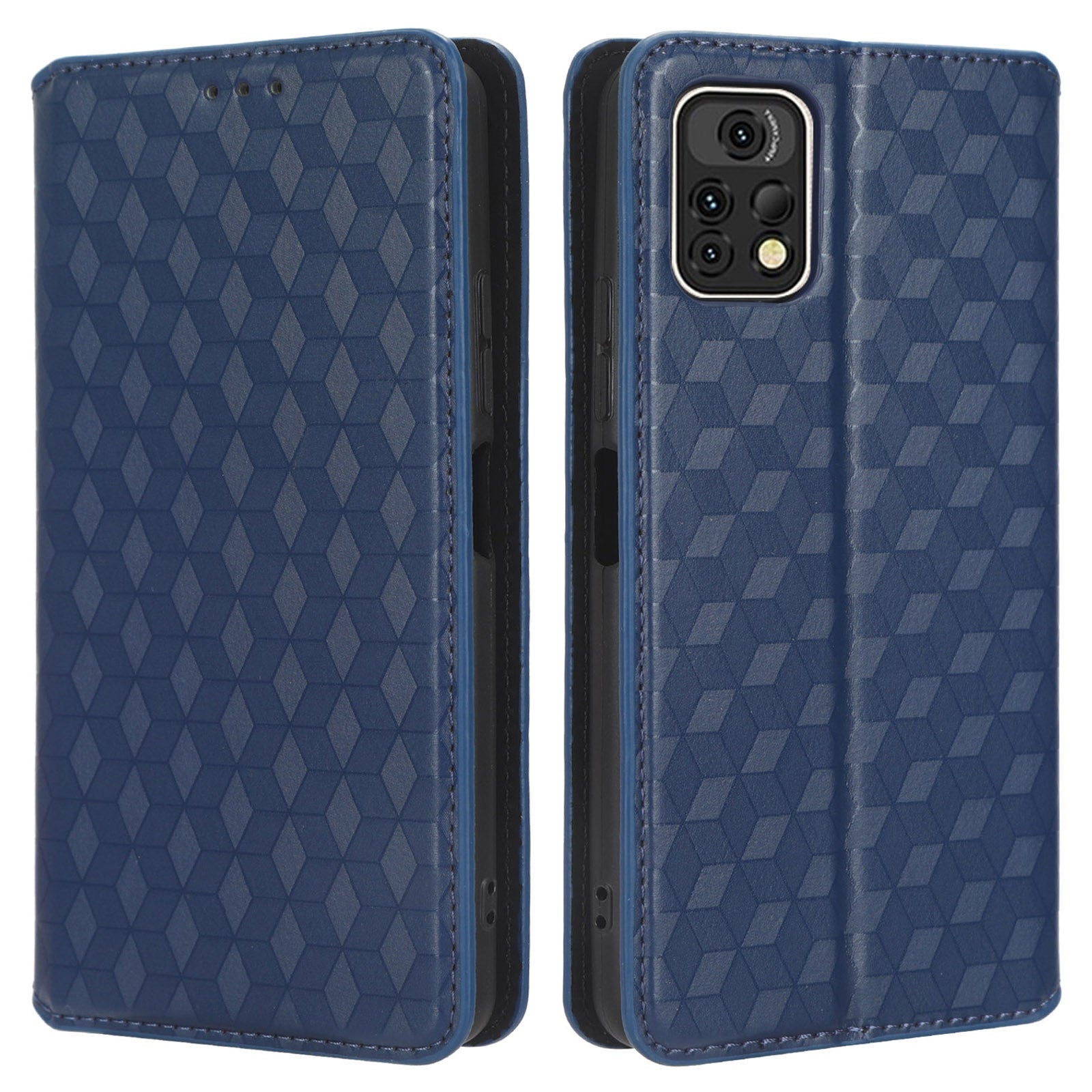 For Umidigi A13 Pro Cell Phone Case Imprinted Rhombus Pattern PU Leather Wallet Anti-Dust Stand Cover For Umidigi A13 Pro Cell Phone Case Imprinted Rhombus Pattern PU Leather Wallet Anti-Dust Stand Cover